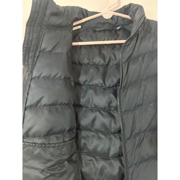 Uniqlo Kids Navy Blue Puffer Jacket Size 5/6 - Picture 4 of 5